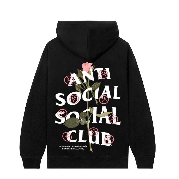 Sadboyz X ASSC Pink Rose Hoodie