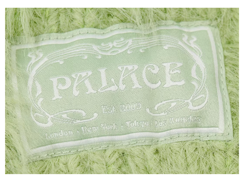 Palace Yeti Cardigan Natural Green