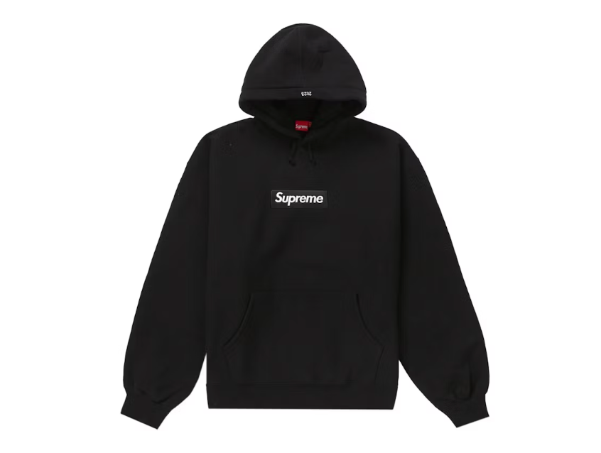 Supreme Box Logo Hooded Sweatshirt (FW23) Black