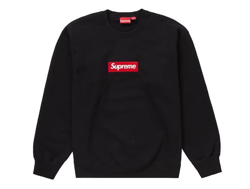 Supreme Box Logo Crewneck (FW22) Black
