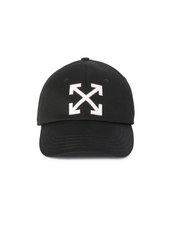 Off-White Single Arrow Baaseball Cap Black White