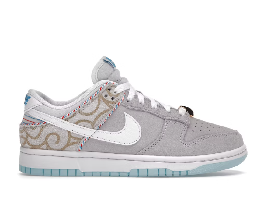 Nike Dunk Low SE Barber Shop Grey