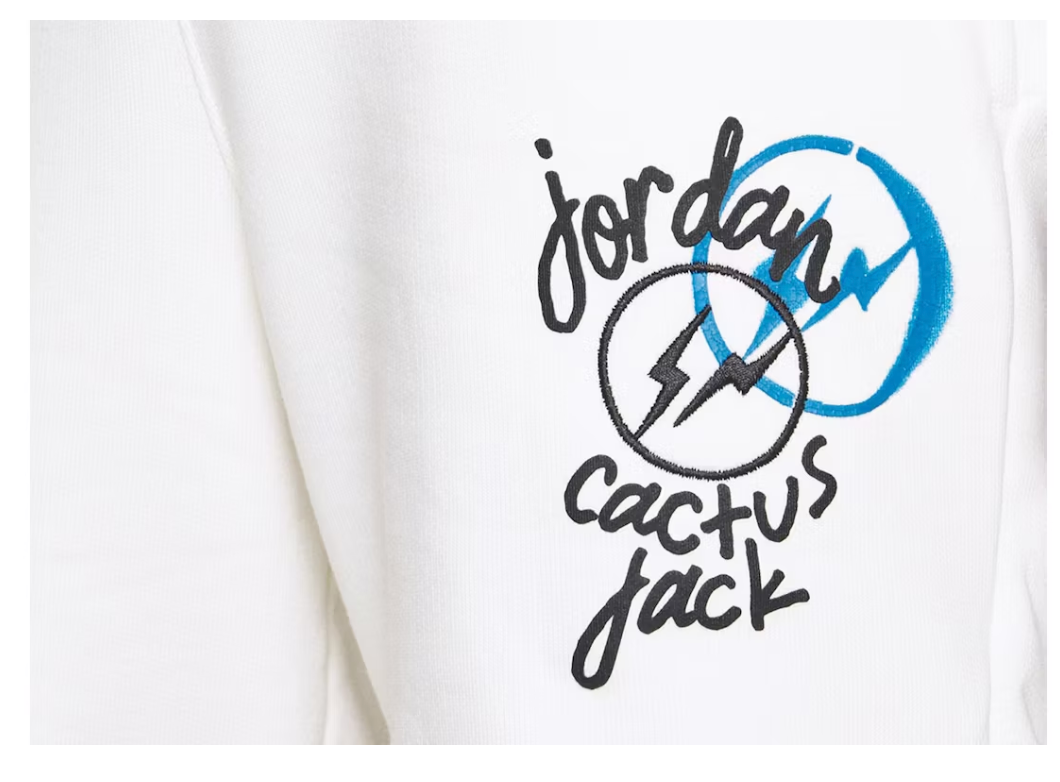 Travis Scott x Jordan x Fragment Shorts White