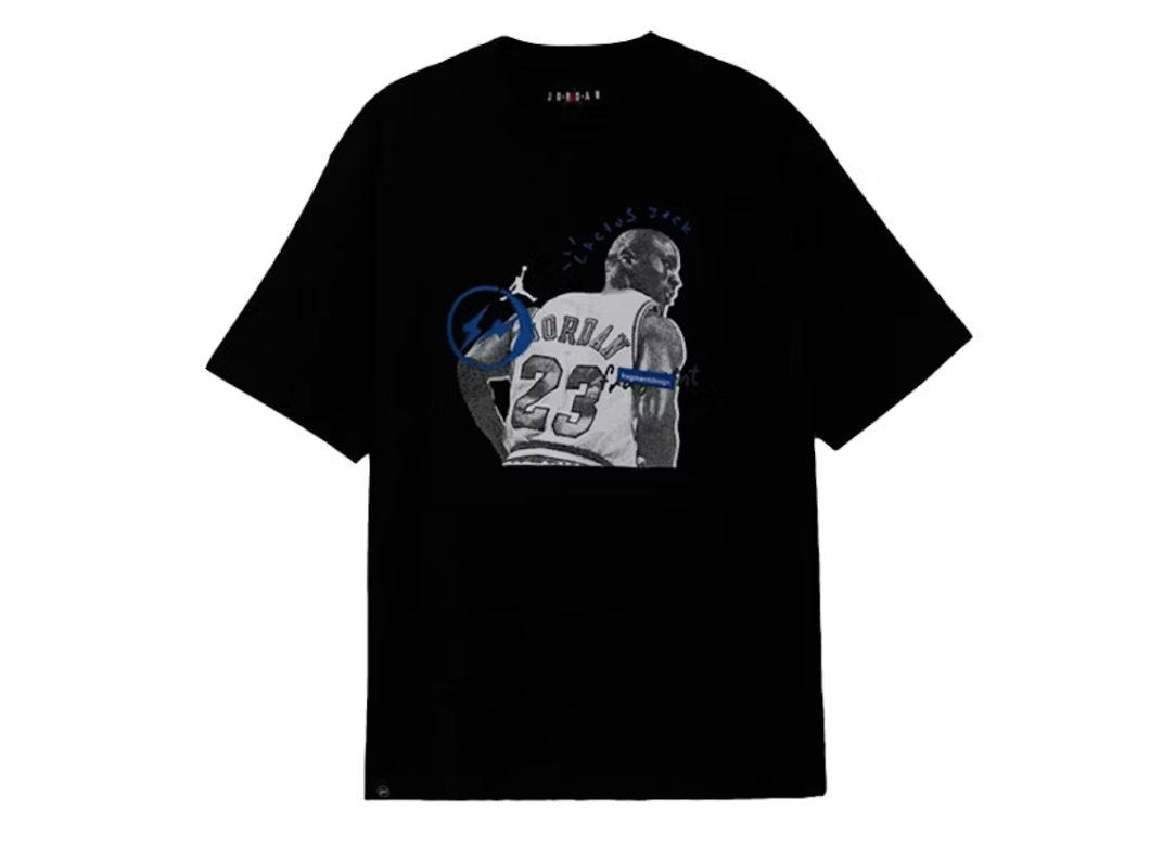 Travis Scott x Jordan x Fragment T-shirt Black