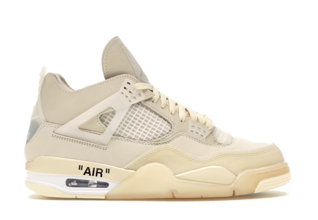 Jordan 4 Retro Off white Sail