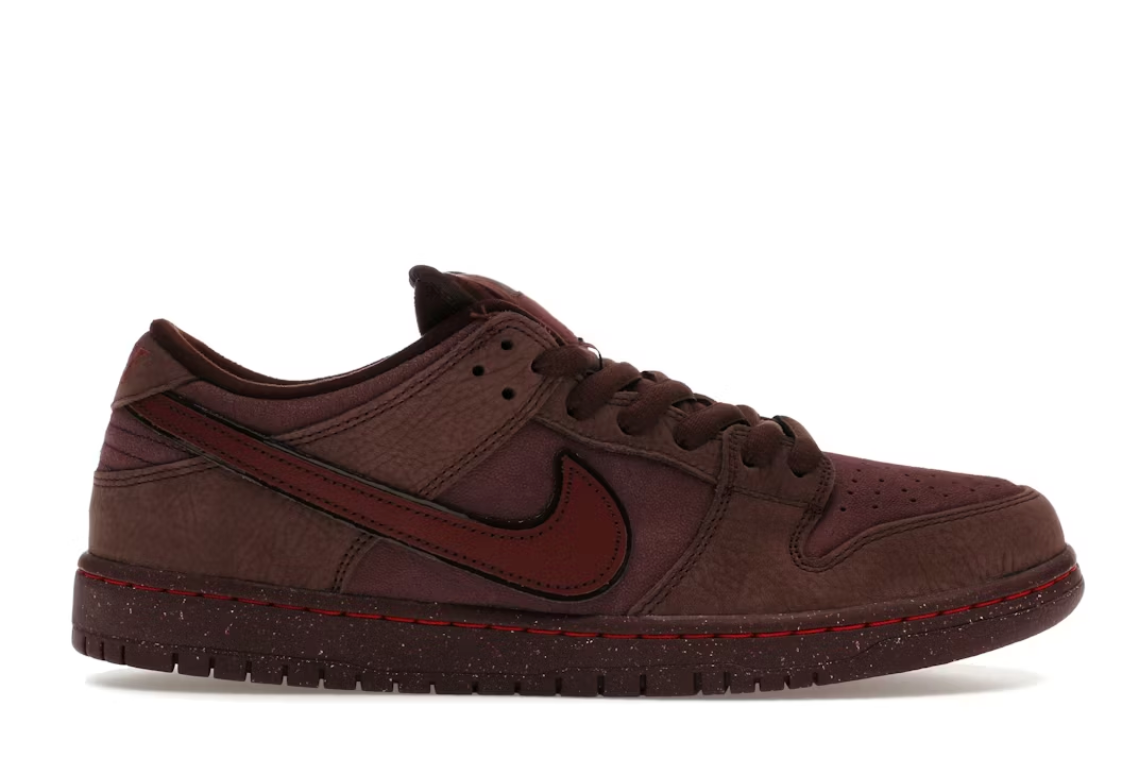 Nike SB Dunk Low City of Love Burgundy Crush