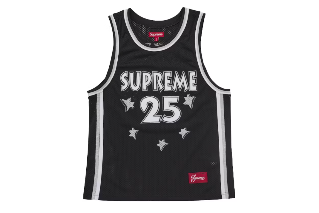 Supreme All Star Basketball Jersey Black