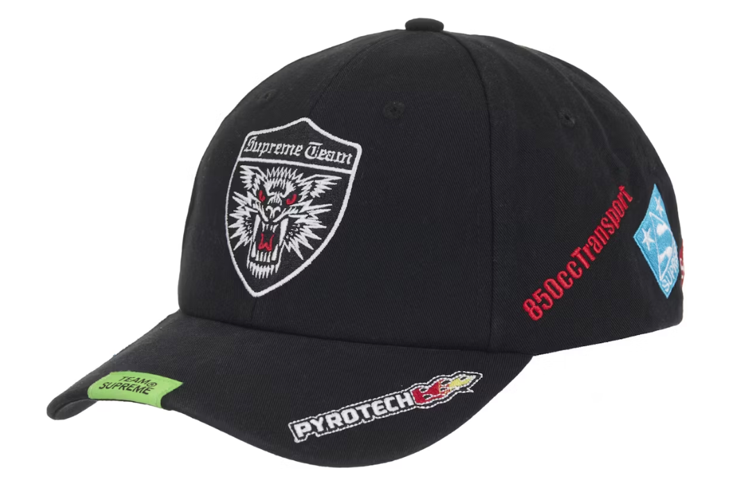 Supreme Racing Team 6-Panel Black