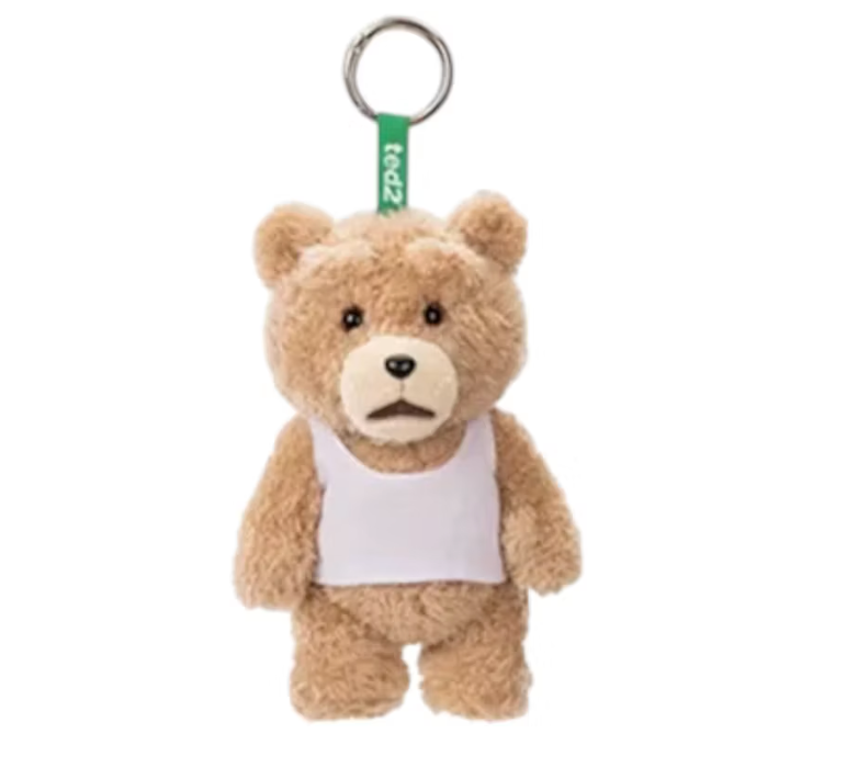 Pop Mart Pop Mart Ted2 Teddy Bear Action Plush Pendant Series Single Blind Box