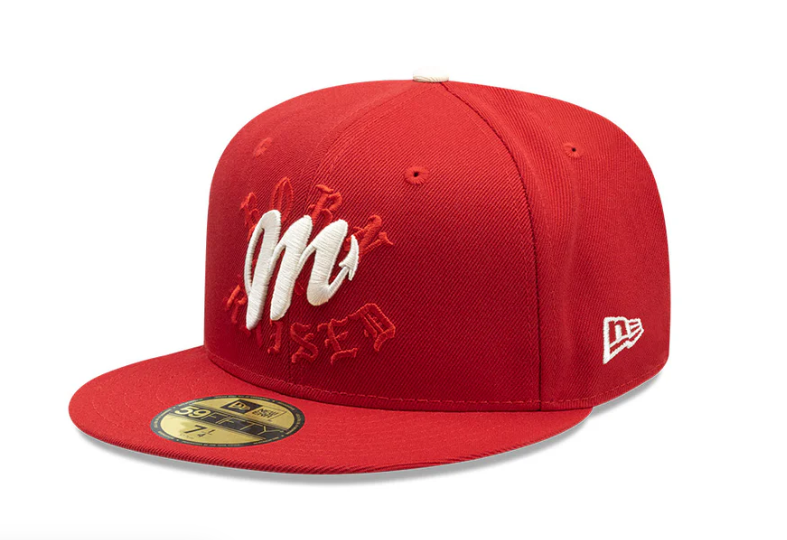 Diablos Rojos x Born and Raised x New Era Gorra Roja