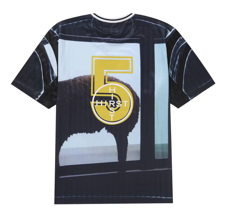 Supreme Damien Hirst Soccer Jersey Black