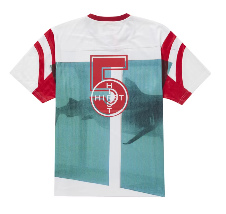 Supreme Damien Hirst Soccer Jersey White