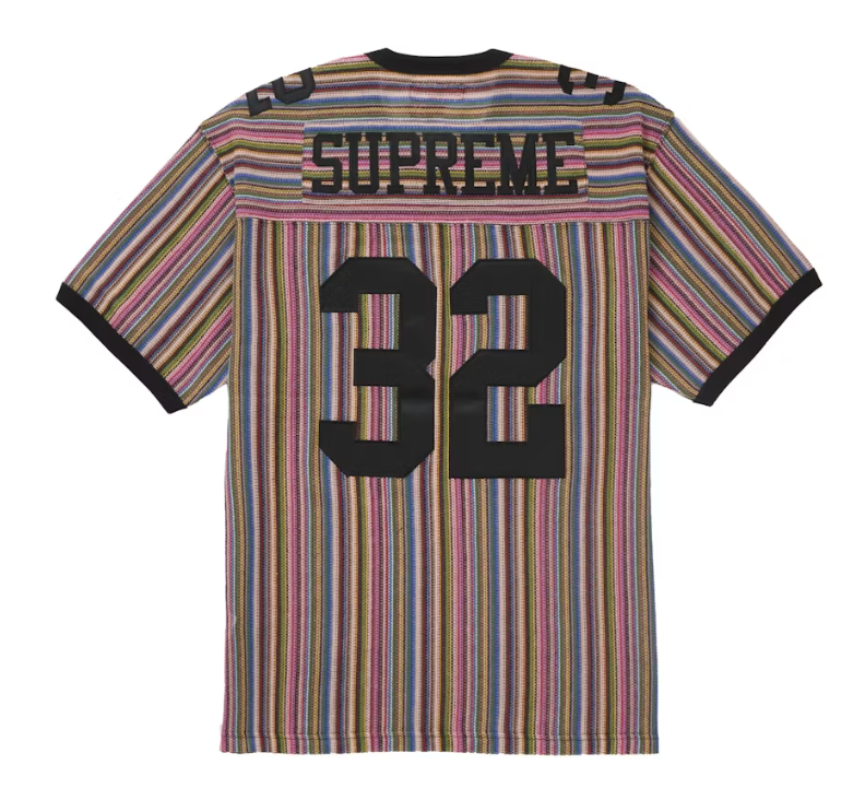 Supreme Open Knit Football Top Multicolor