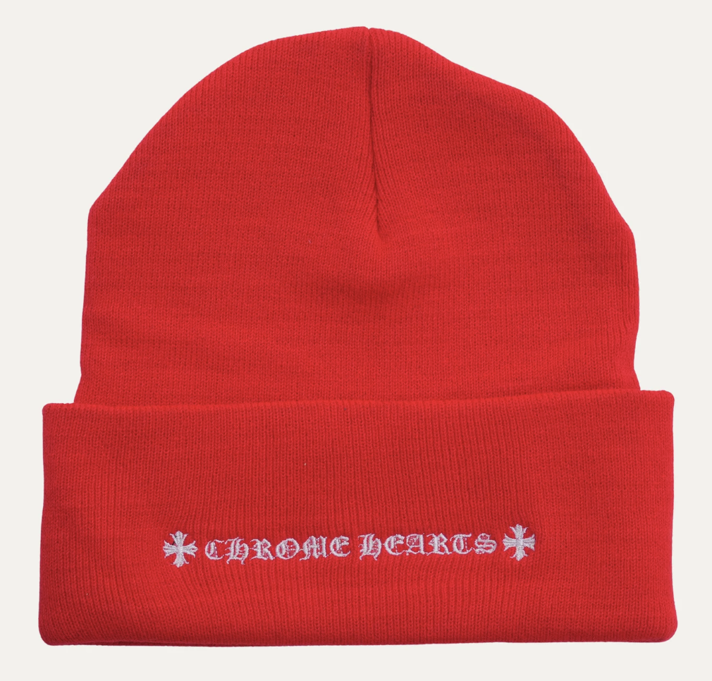 Chrome Hearts CH Beanie Red