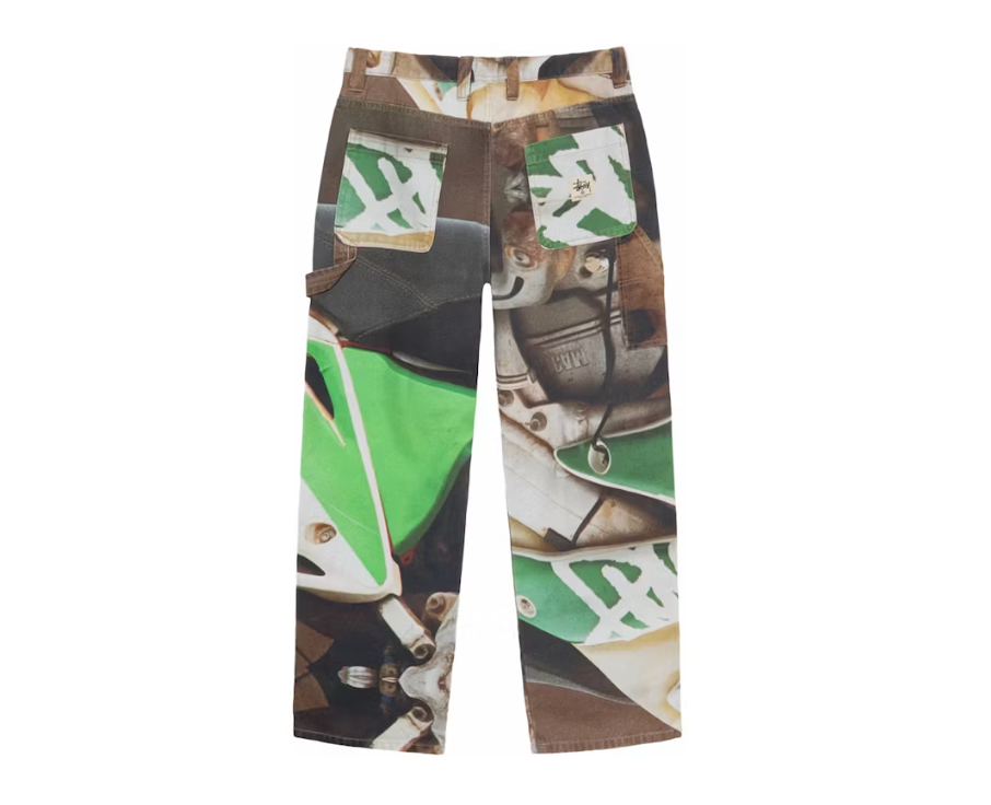 Stussy Canvas Work Pant Baja Print