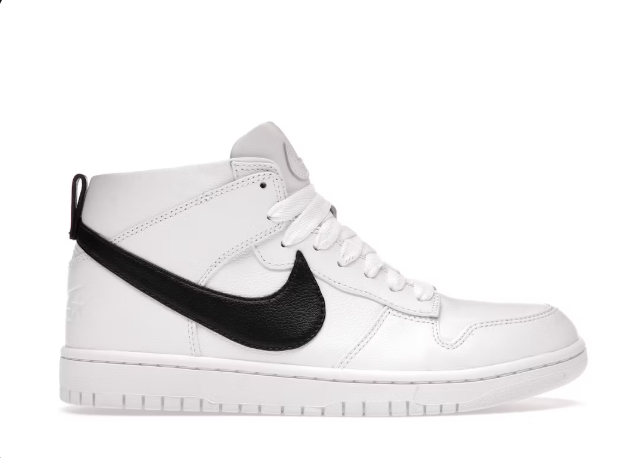 Nike Dunk LX Chukka x Riccardo Tisci "White & Black" (Pre Owned) (No Box)