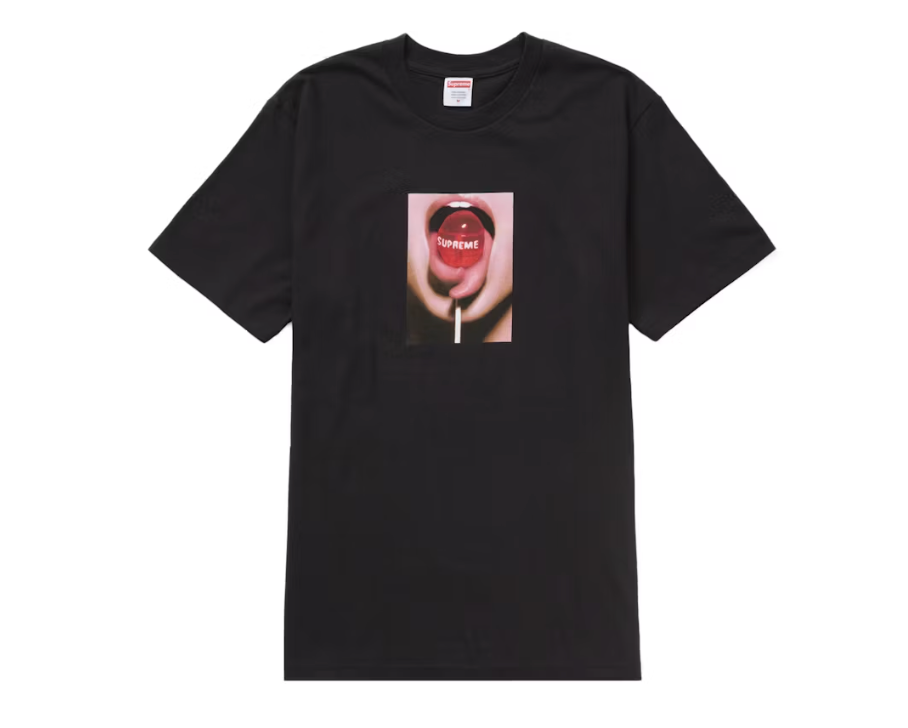 Supreme Lollipop Tee Light Black