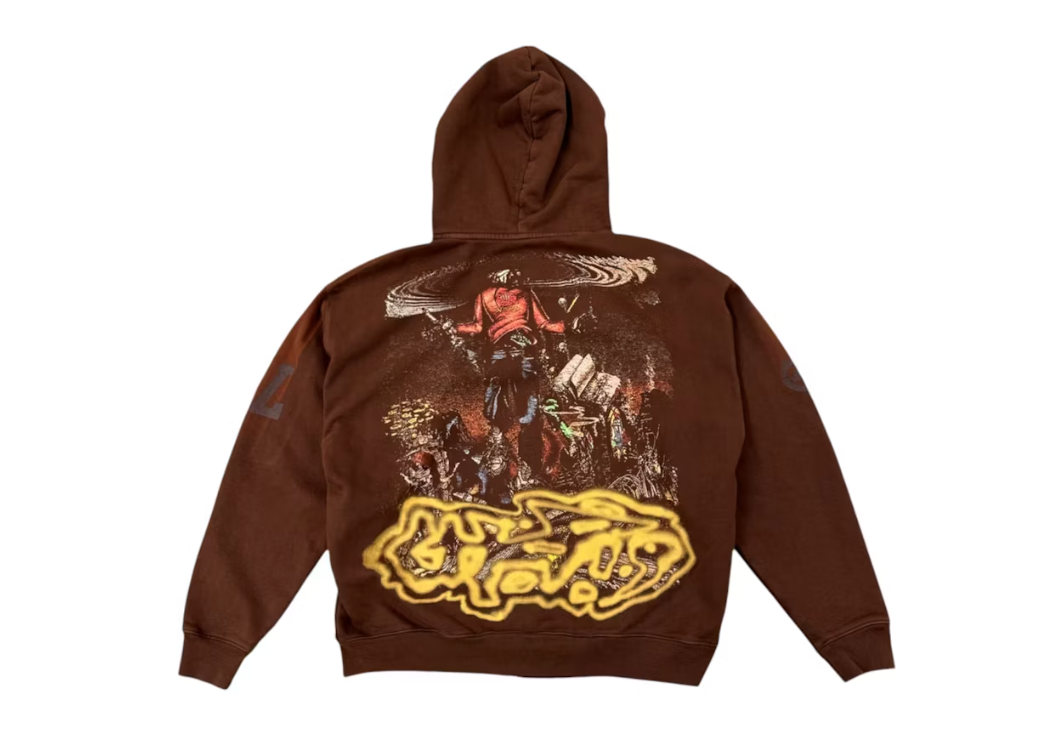 Travis Scott x Ecko Maintaining Zip Hoodie Brown