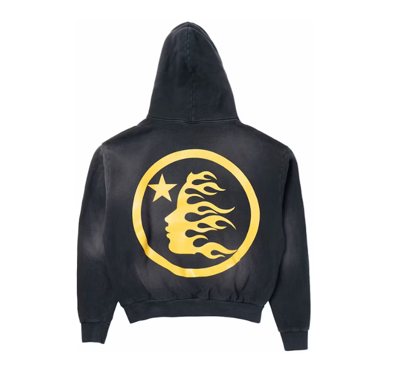 Hellstar No Guts Glory Hoodie Black