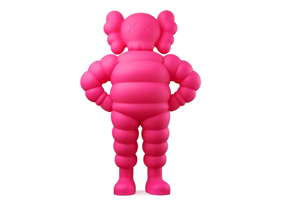 Kaws Chum Vinyl Figure Pink