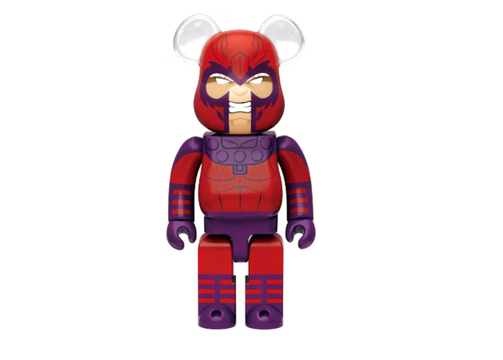 Bearbrick x Marvel X-Men Magneto 100% & 400%