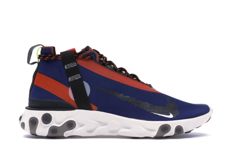 Nike React Runner Mid WR ISPA Blue Void Team Orange