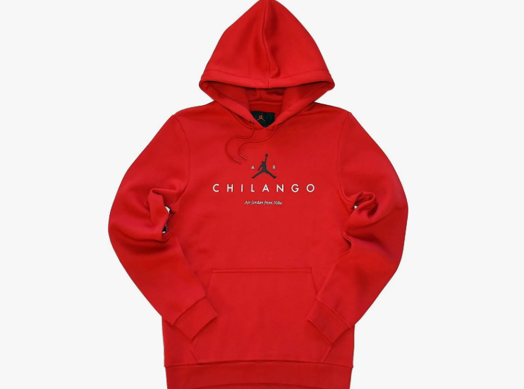 Jordan x Chilango Hoodie Red