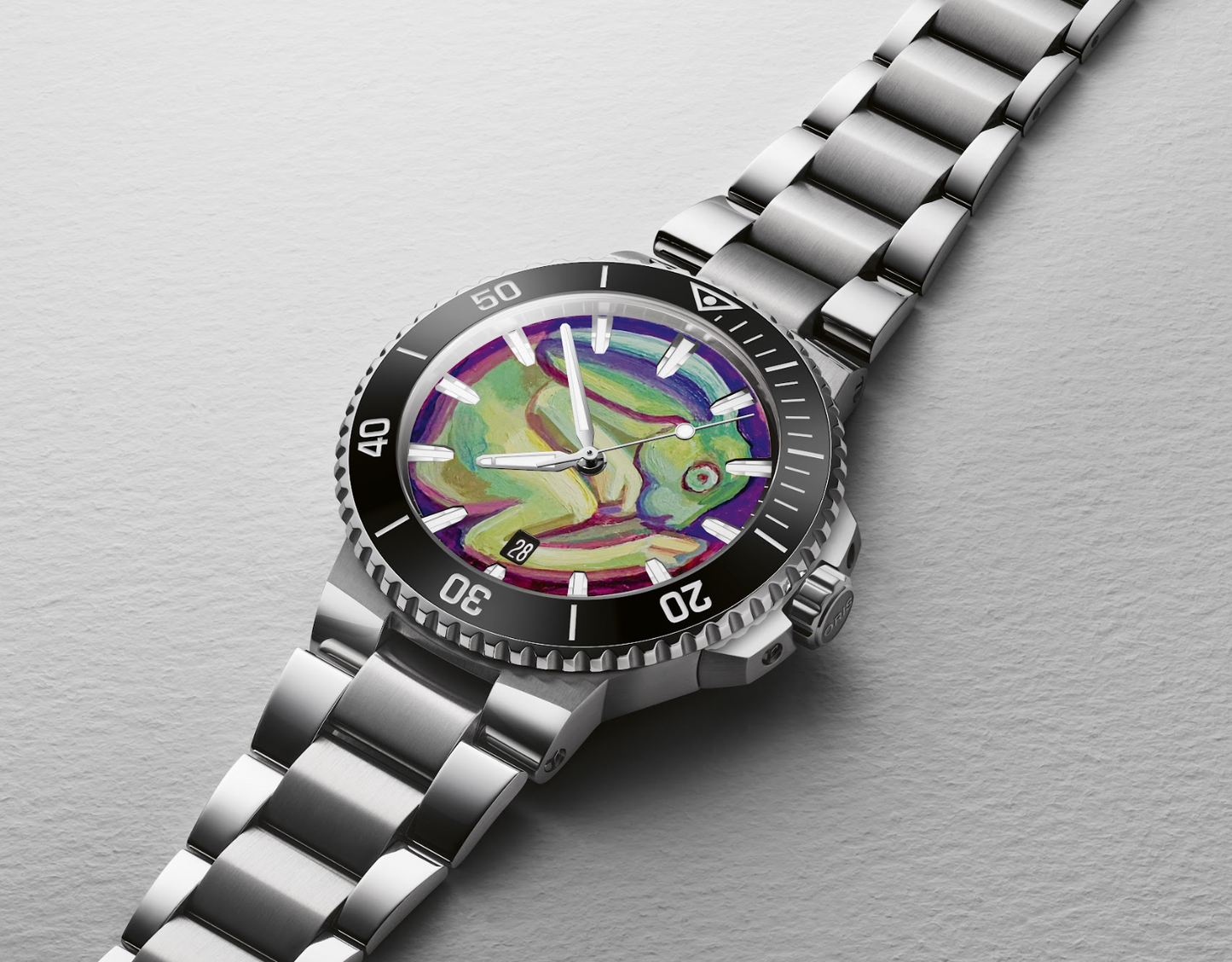 Oris Watch Aquis Date Madriguera