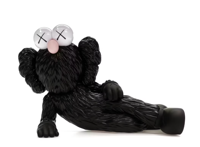 KAWS TIME OFF Vinyl Figure Black