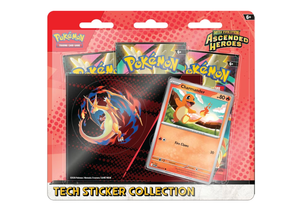 Mega Evolution: Ascended Héroes Tech Sticker Collection-Charmander
