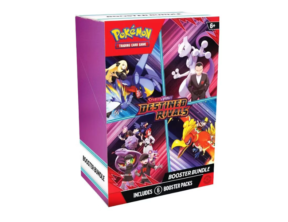 Pokémon Destined Rivals Booster Bundle (1 pza c/ 6 sobres)