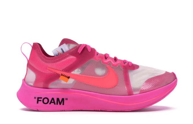 Nike Zoom Fly Off-White Pink (No Box)