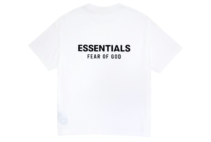Fear of God Essentials Classic Short Sleeve Tee Bright White