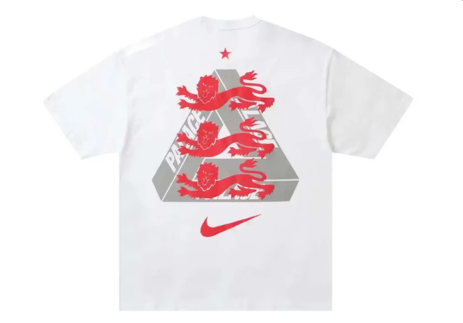 Palace x Nike England T-shirt White