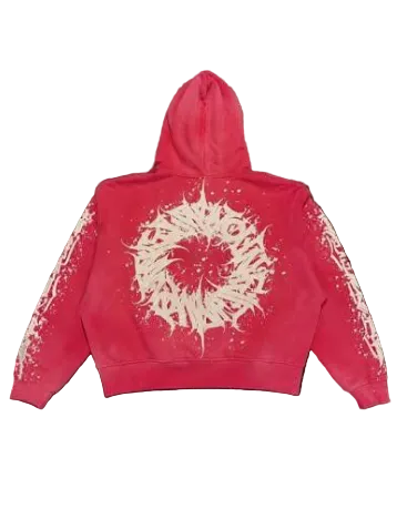 YoungLA Cyclone Hoodie Pink Wash
