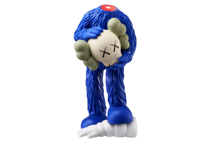 KAWS FELLOWS Vinyl Figure Blue