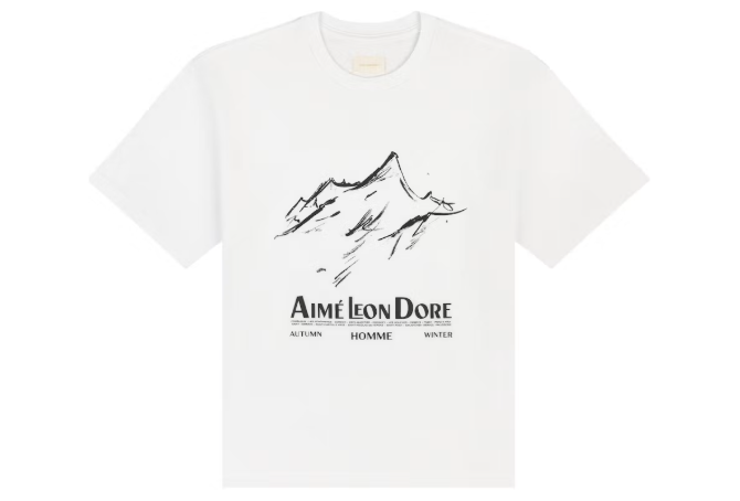 Aime Leon Dore Summit Tee Bright White