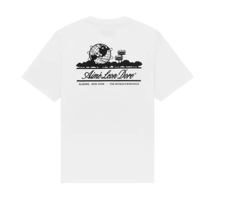 Aimé Leon Dore Unisphere Short-Sleeve Tee 'Bright White'