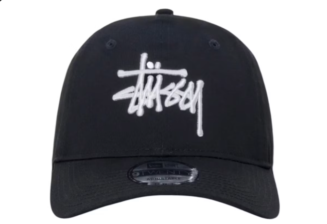 Stussy New Era 9Twenty Basic Strapback Black