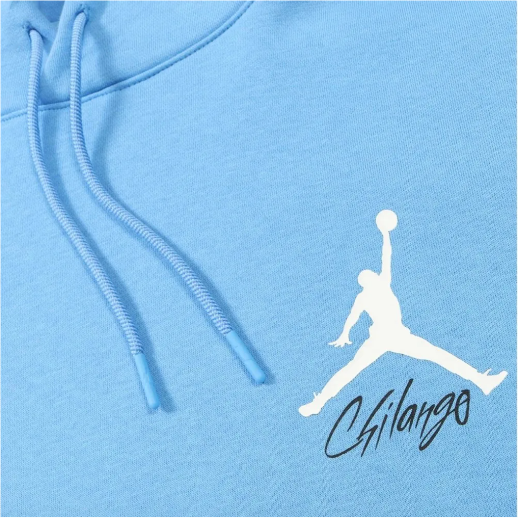 Mens Jordan Air Chilango Hoodie Blue