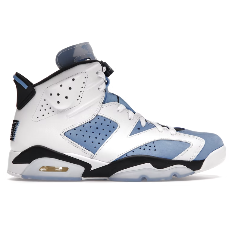 Jordan 6 Retro UNC White (2022)