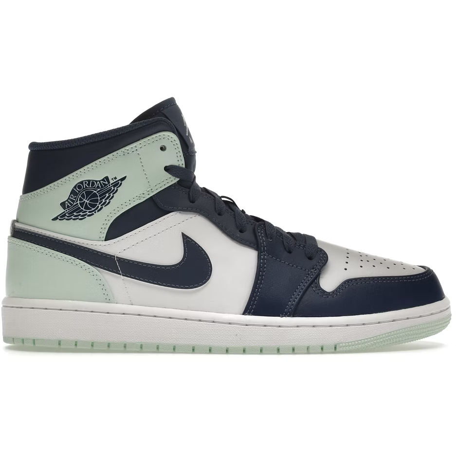 Jordan 1 Mid Mystic Navy Mint Foam