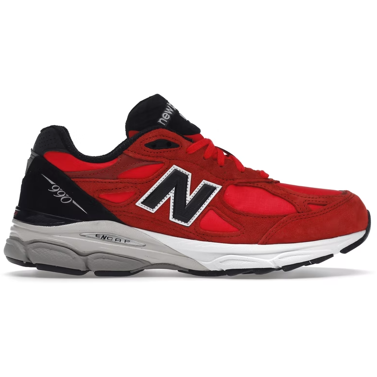 New Balance 990v3 MiUSA Red Suede