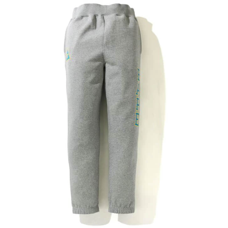 Bape military sweat pants grey