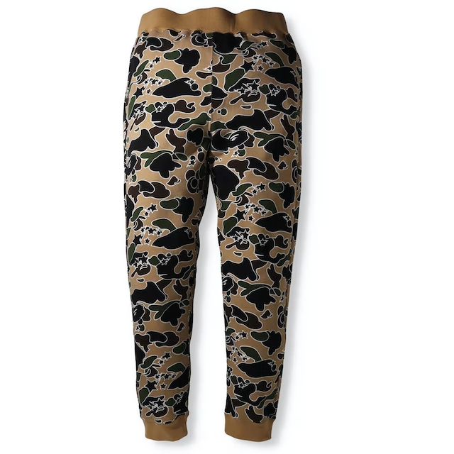BAPE Sta Camo Sweatpants Yellow