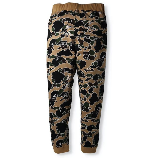 BAPE Sta Camo Sweatpants Yellow