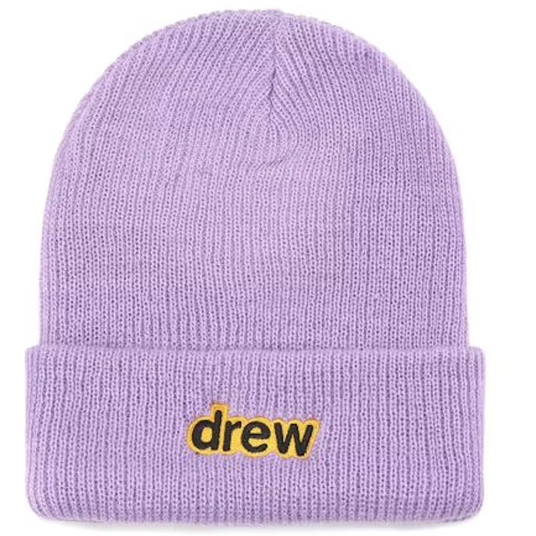 Drew house secret waffle beanie lavender