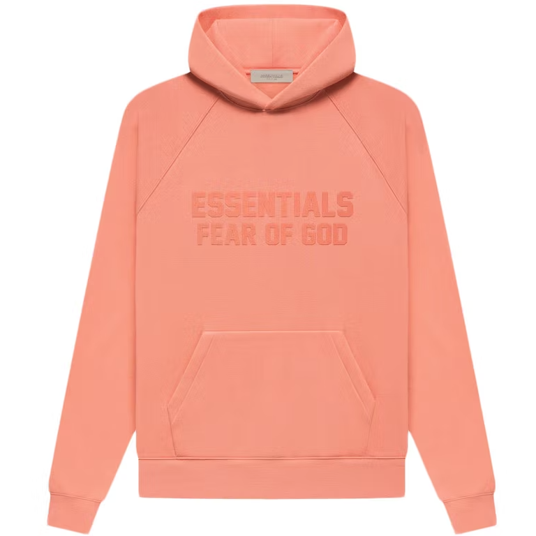 Fear of God Essentials Hoodie Coral
