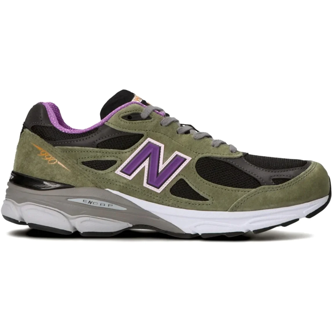 New Balance 990v3 MiUSA Teddy Santis Green Purple