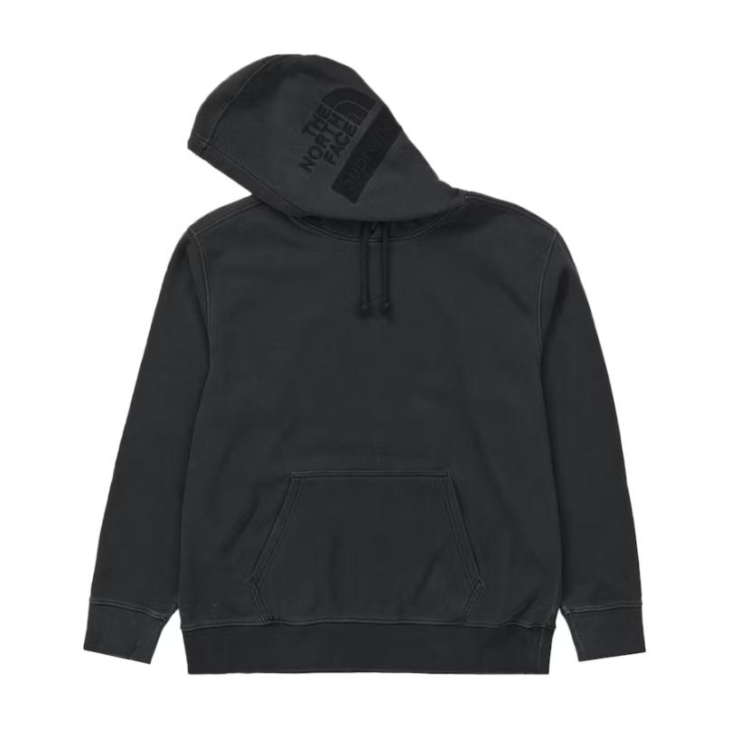 Supreme The North Face Pigment Printed Hooded Sweatshirt Black